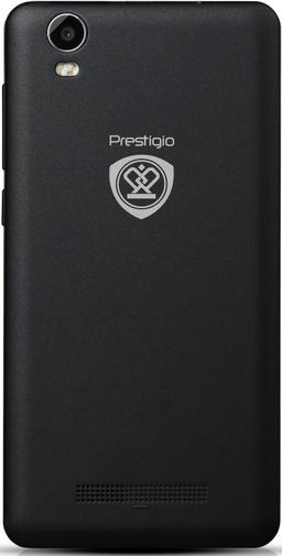 Смартфон Prestigio MultiPhone 3506 чорний зад