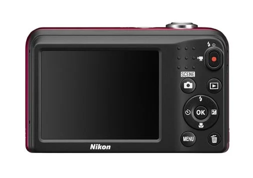 Фото: Цифрова фотокамера Nikon Coolpix A10 червона № 11 | KTC