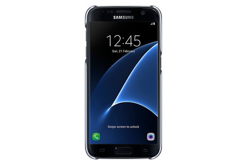 Чохол Samsung для S7 G930 - Clear cover чорний