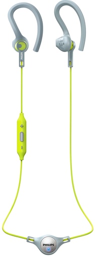 Гарнітура Philips ActionFit SHQ8300LF зелена/сіра