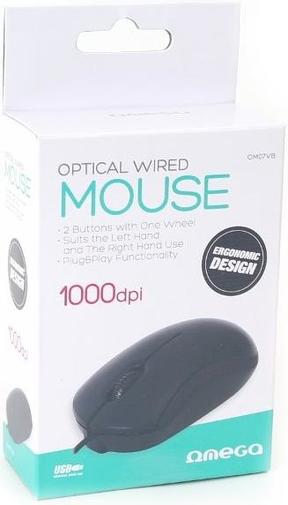 Мишка Omega OM-07 чорна