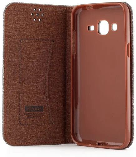 Фото: Чохол Fabric для Samsung J3 (2016) J300/J320 сірий № 9 | KTC