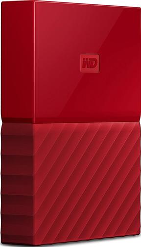Зовнішній жорсткий диск Western Digital My Passport 3 ТБ червоний