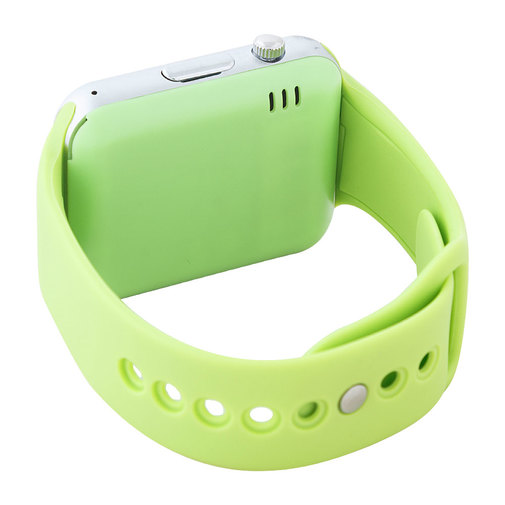 Смарт годинник SmartYou A1 сріблястий/зелений