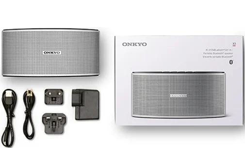 Фото: Колонка Onkyo X3, Bluetooth, Срібляста № 9 | KTC