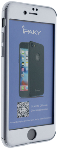 Чохол iPaky for iPhone 7 - 360 Full Body Silver