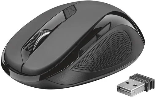 Фото: Миша Trust Ziva Wireless optical Black (21949) № 5 | KTC
