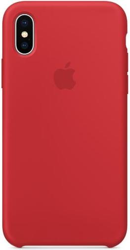 Чохол Apple for iPhone X - Silicone Case PRODUCT RED (MQT52ZM/A)