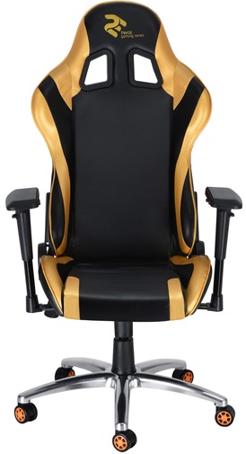 Крісло 2E GC003 Black/Gold (2E-GC003BLG)