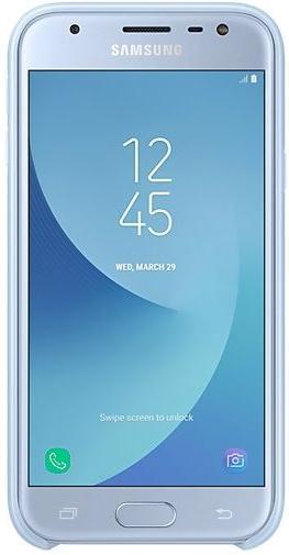 Чохол Samsung for J3 2017 J330 - Dual Layer Cover Blue (EF-PJ330CLEGRU)