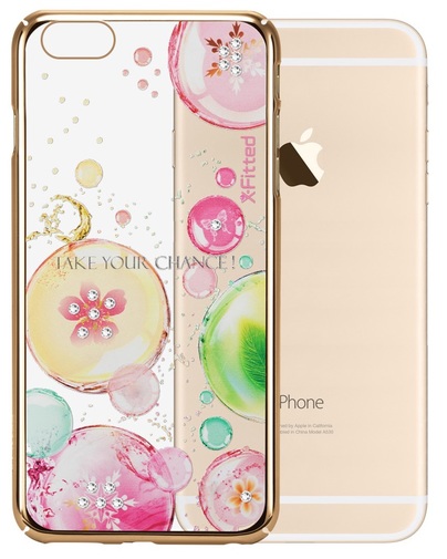 Чохол Devia for iPhone 6s Plus/6 Plus - X-Fitted Fancy Bubble Gold