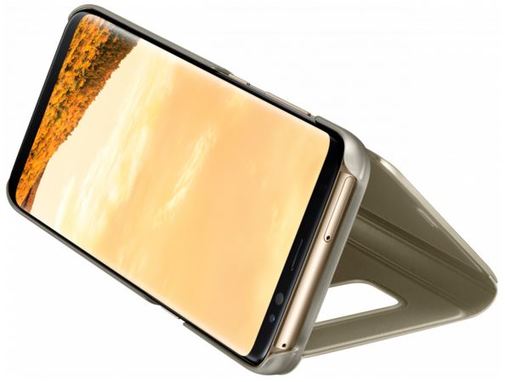 Чохол Samsung for Galaxy S8 - Clear View Standing Cover Gold (EF-ZG950CFEGRU)