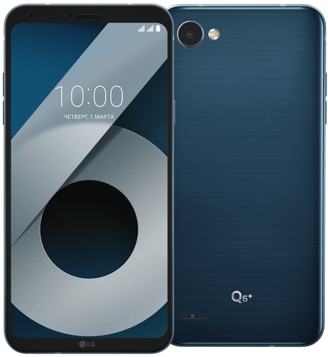 Смартфон LG Q6 Plus Prime M700 4/64GB Moroccan Blue (LGM700AN.A4ISBL)