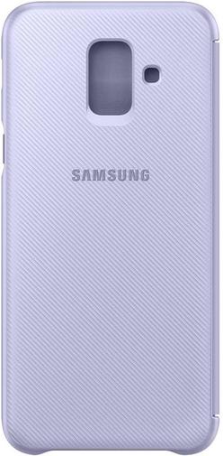 for Samsung A6 2018/A600 - Wallet Cover Violet