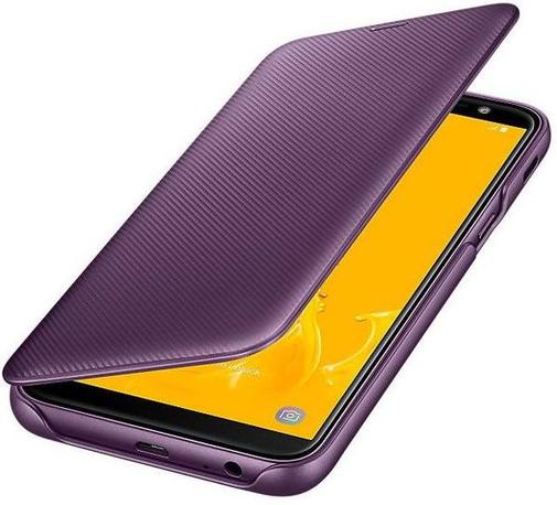 for SAMSUNG для J6 (2018)/J600 - Wallet Cover Violet