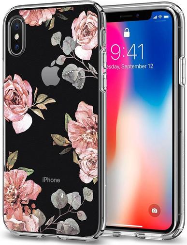 Чохол-накладка Spigen для iPhone X - Liquid Crystal Aquarelle Primrose