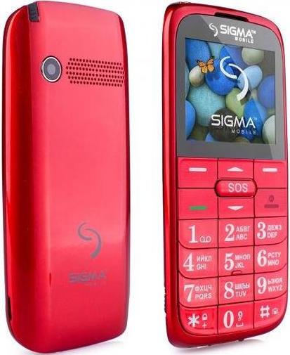 Мобільний телефон SIGMA Comfort 50 Slim 2 Red