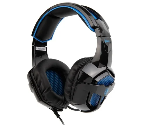 Фото: Гарнітура Sades SA-739 BPower Black/Blue (SA739 Black/Blue) № 6 | KTC