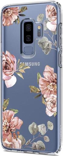 Чохол-накладка Spigen для Samsung Galaxy S9 Plus - Liquid Crystal Blossom Flower
