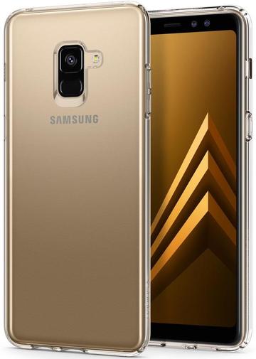Чохол-накладка Spigen для Samsung Galaxy A8 Plus 2018 - Liquid Crystal Clear