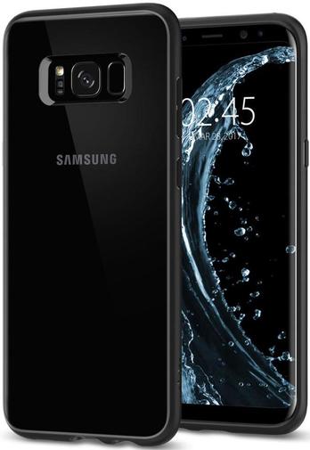 Чохол-накладка Spigen для Samsung Galaxy S8 Plus - Ultra Hybrid Midnight Black