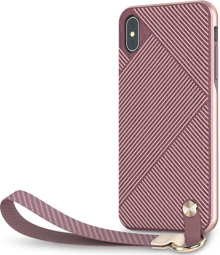 for Apple iPhone Xs Max - Altra Slim Hardshell Case With Strap Blossom Pink