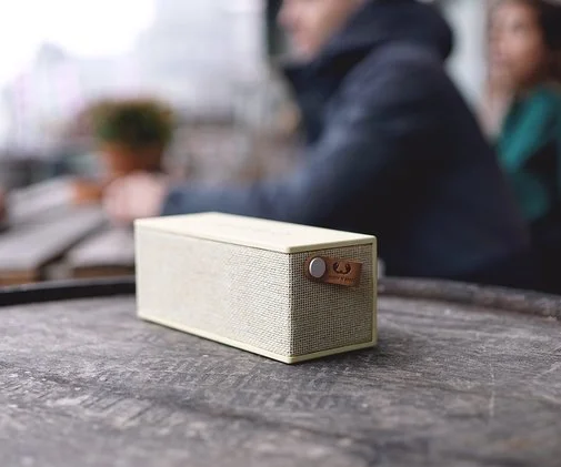 Фото: Портативна колонка Fresh 'N Rebel Rockbox Brick Fabriq Edition Bluetooth Buttercup (1RB3000BC) № 10 | KTC