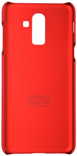 Чохол X-LEVEL for Samsung J8 2018 - Metallic series China Red