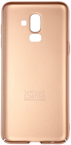 Чохол X-LEVEL for Samsung J8 2018 - Knight series Gold