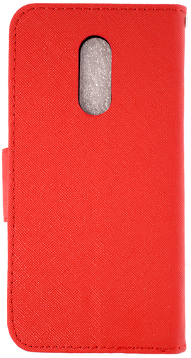 for Xiaomi Redmi 5 Plus - Book Cover Red