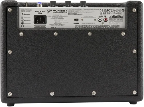 Фото: Портативна колонка Fender Monterey Black (MNTRBLK) № 8 | KTC