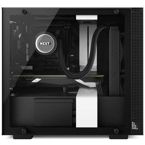 Корпус для ПК NZXT H200 Black / White (CA-H200B-W1)