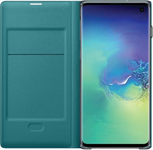 Чохол Samsung for Galaxy S10 G973 - LED View Cover Green (EF-NG973PGEGRU)