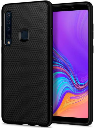 Чохол-накладка Spigen для Samsung Galaxy A9 (2018) - Case Liquid Air Matte Black