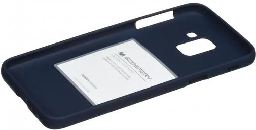 Фото: Чохол Goospery for Samsung Galaxy J6 J600 - SF Jelly Midnight Blue (8809621260631) № 5 | KTC