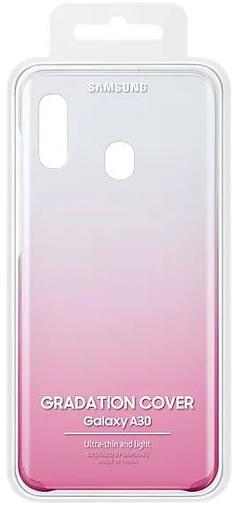 Чохол-накладка Samsung для Galaxy A30 (A305F) - Gradation Cover Pink