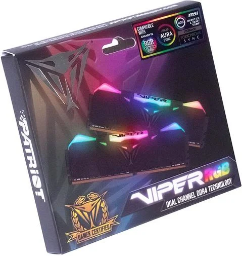 Фото: Оперативна пам’ять Patriot Viper RGB Black DDR4 2x8GB PVR416G266C5K № 7 | KTC