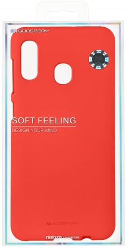 Чохол-накладка Goospery для Samsung Galaxy A30 (A305) - SF Jelly Red