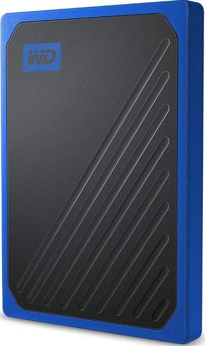 Зовнішній твердотільний накопичувач Western Digital My Passport Go 500GB WDBMCG5000ABT-WESN Blue