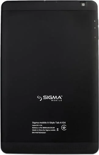 Фото: Планшет SIGMA Sigma X-Style A104 Black № 5 | KTC