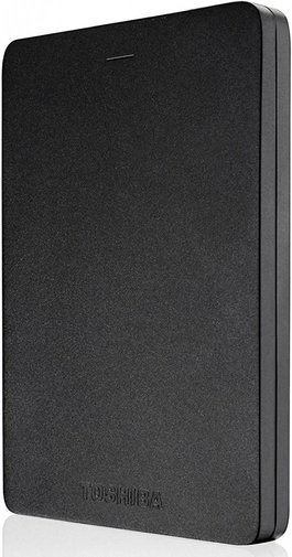 Зовнішній жорсткий диск Toshiba Canvio Alu 1TB HDTH310EK3AB Black