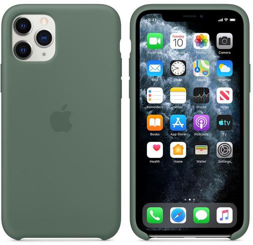 Чохол-накладка Apple для iPhone 11 Pro - Silicone Case Pine Green