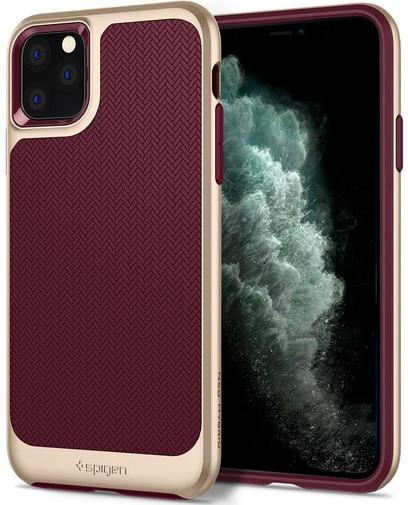 Чохол-накладка Spigen для iPhone 11 Pro Max - Neo Hybrid Burgundy