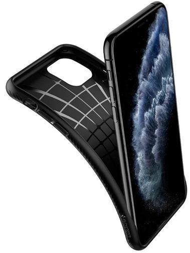 Чохол-накладка Spigen для iPhone 11 Pro - Liquid Air Matte Black
