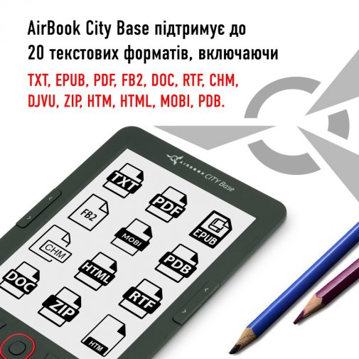 Електронна книга AirOn AirBook City Base (4822356754487)