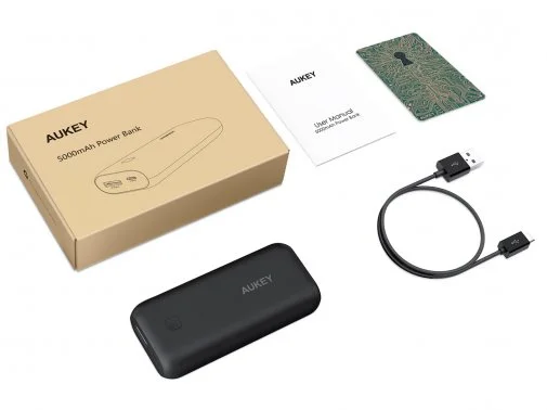 Фото: Батарея універсальна AUKEY PB-N41 Power Bank 5000mAh (LLTS104372) № 5 | KTC
