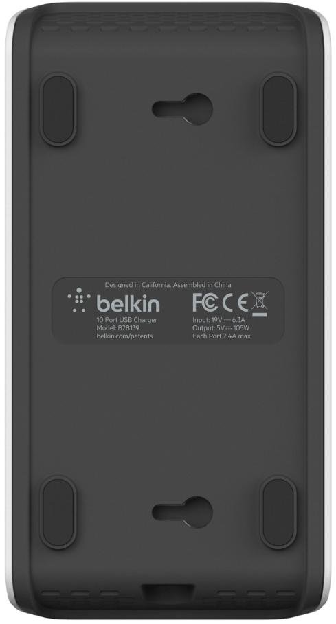 Зарядний пристрій Belkin RockStar 10-Port USB Charging Station Black (B2B139vf)