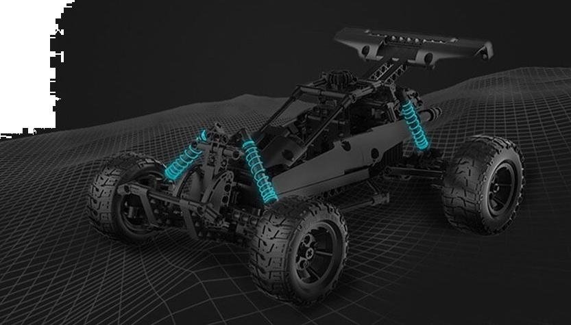 Іграшка-конструктор Xiaomi Desert Racing Car Building Blocks Set (BEV4168CN)