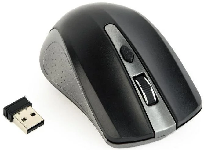 Фото: Миша Gembird MUSW-4B-04-GB Wireless Grey/Black № 5 | KTC