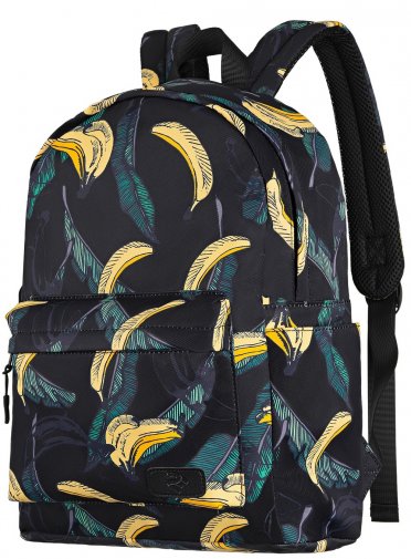 Рюкзак для ноутбука 2E TeensPack Bananas Black (2E-BPT6114BB)